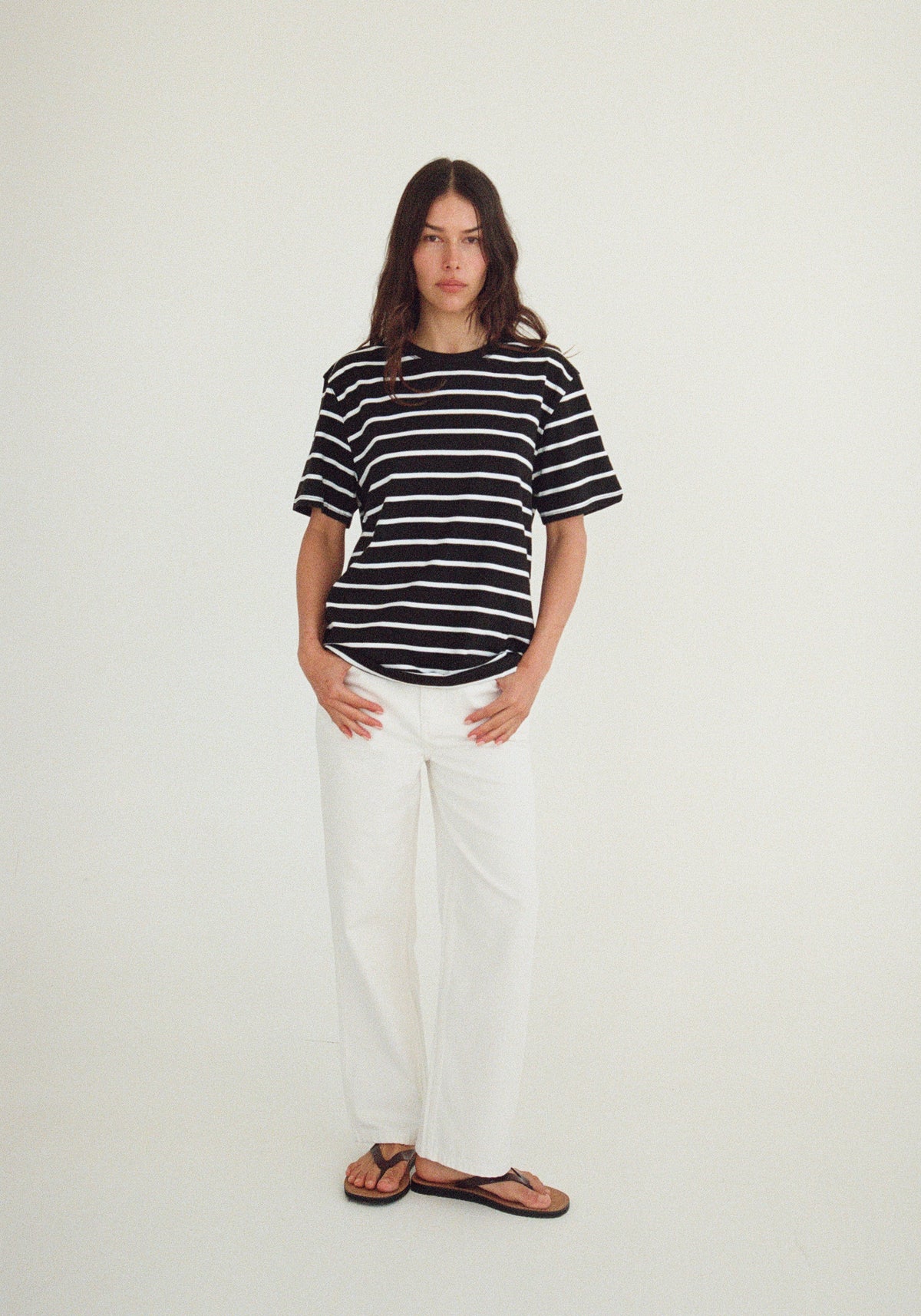 Short Sleeve Breton Tee