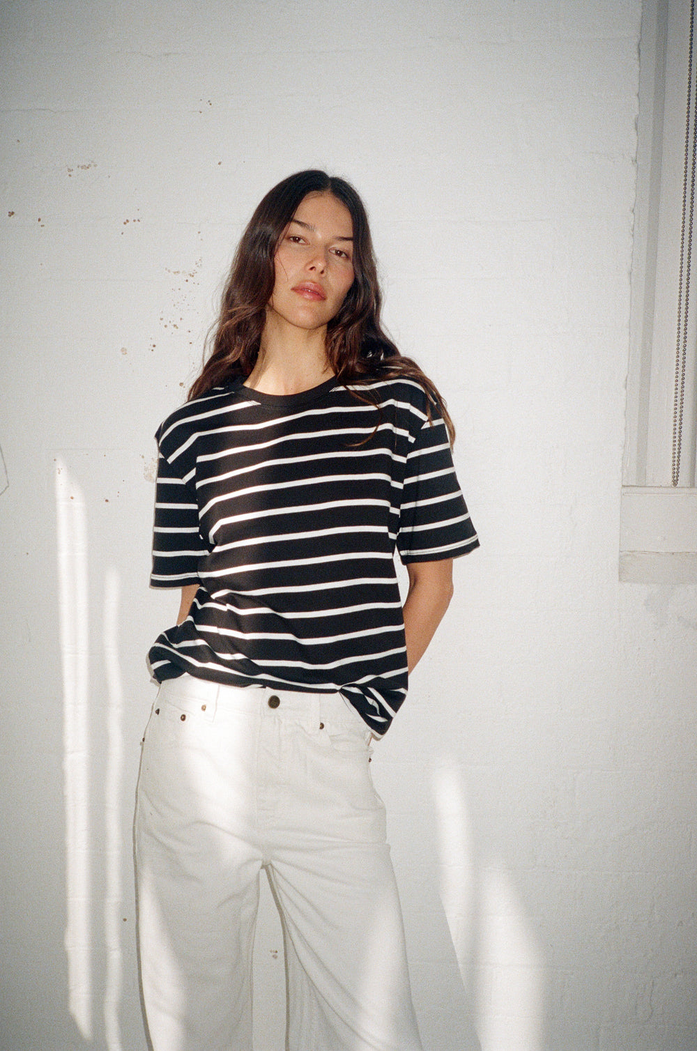 Short Sleeve Breton Tee