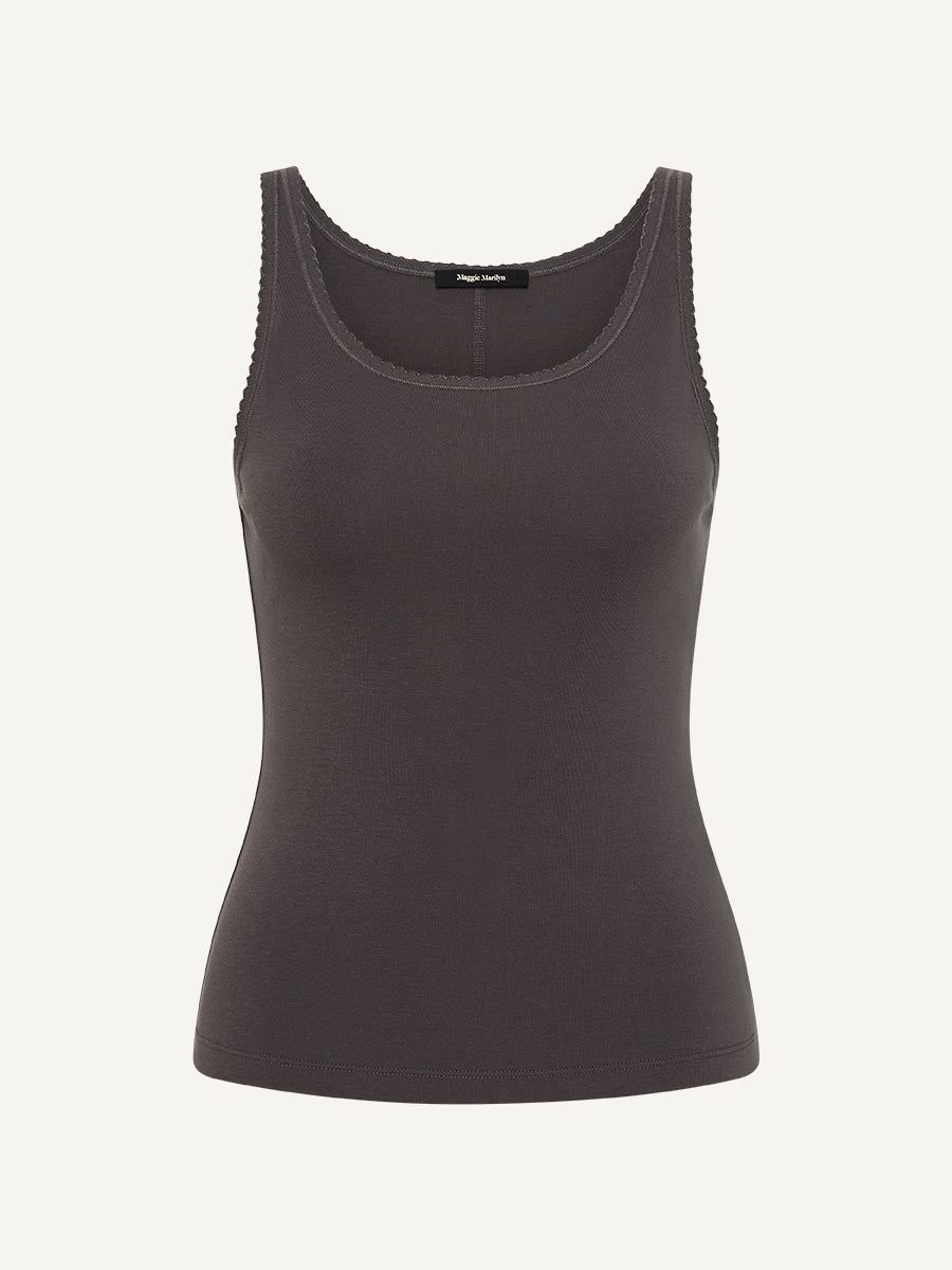 Scallop Edge Singlet