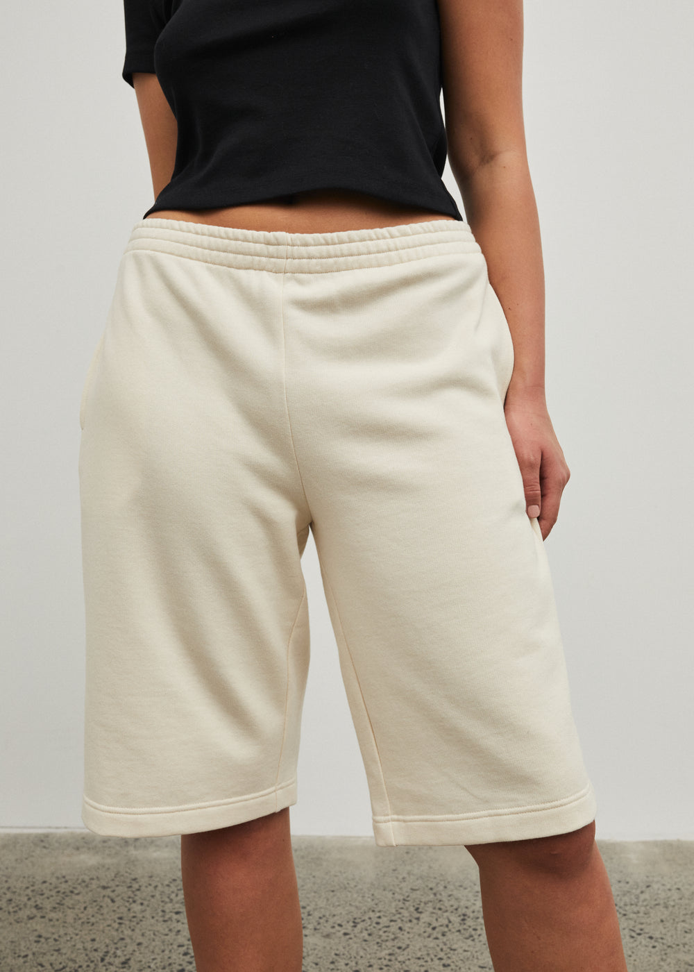 Longline Track Shorts