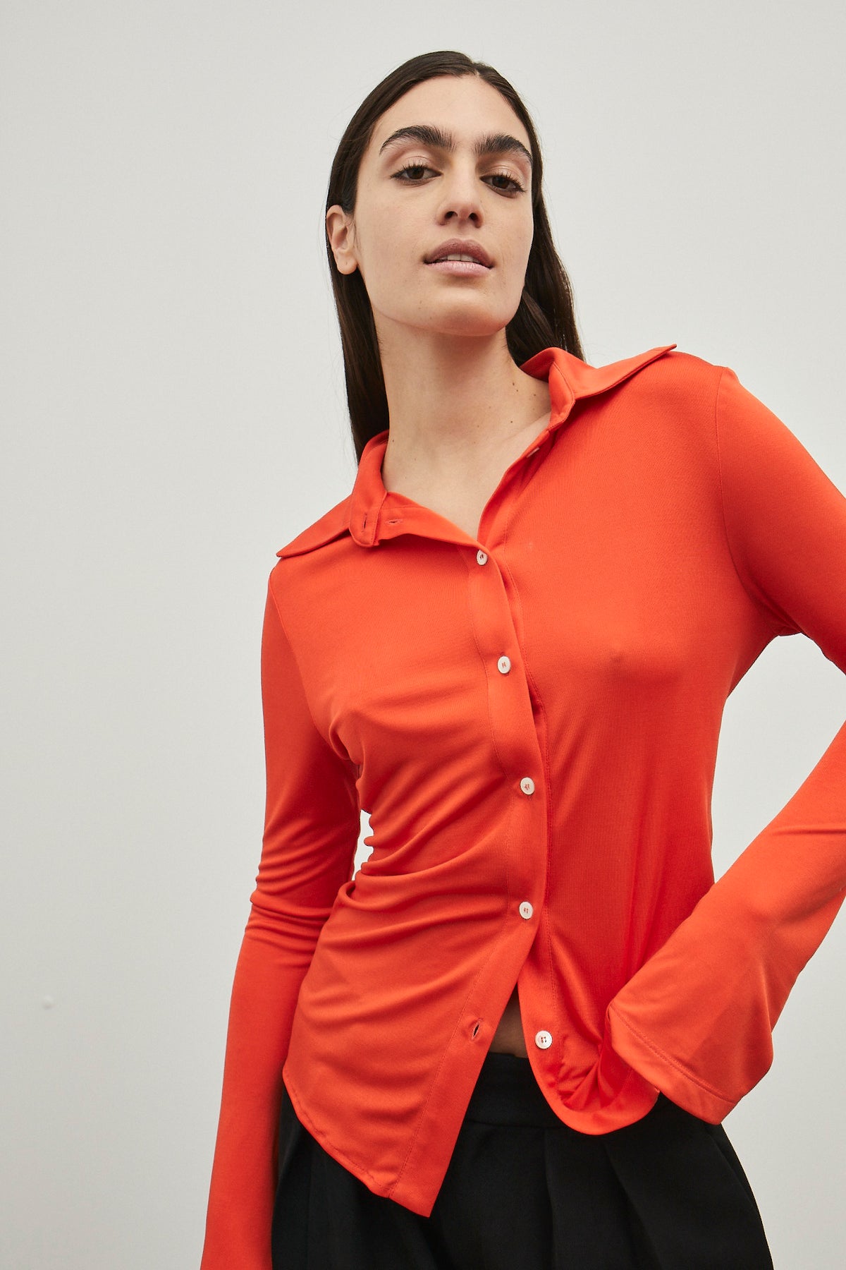 Fire in My Belly Shirt Tangerine