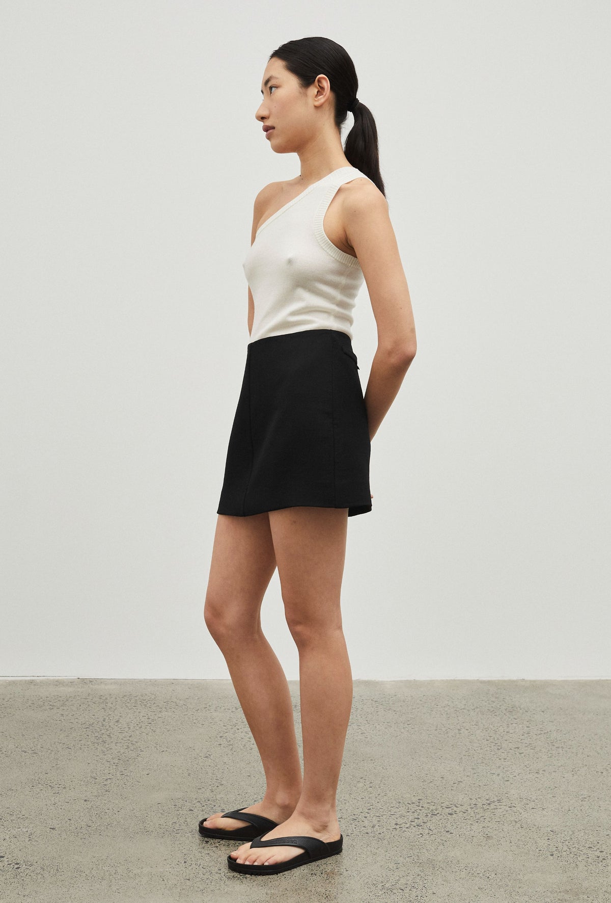 Tailored Mini Skirt