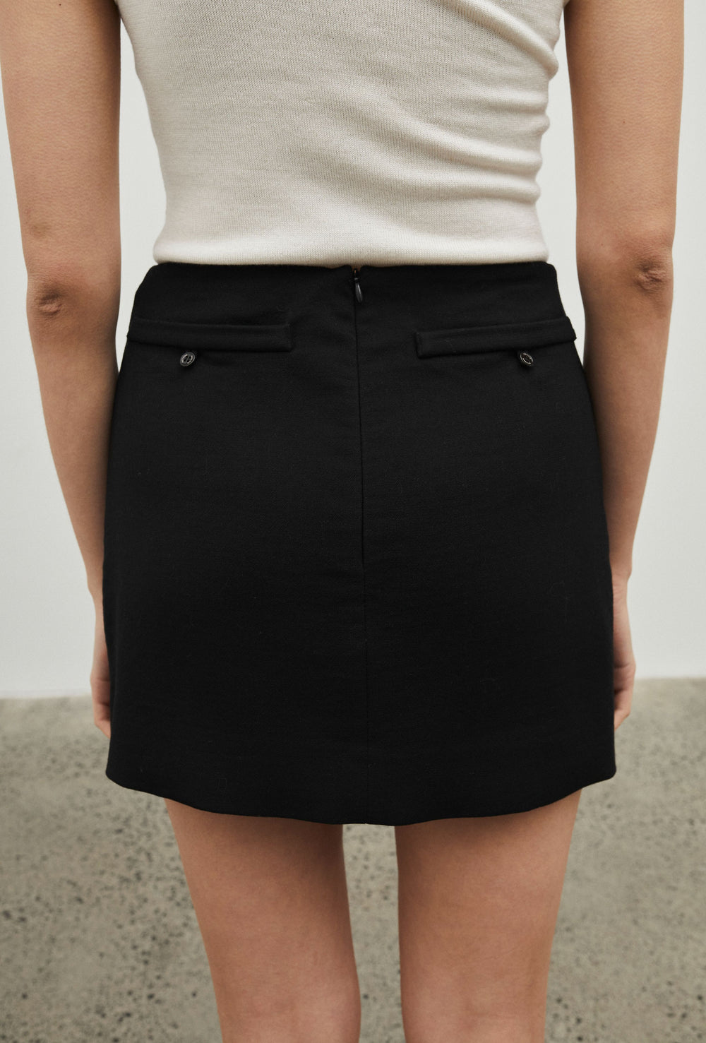 Tailored Mini Skirt