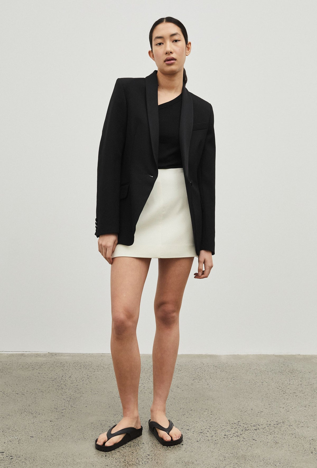 Tailored Mini Skirt