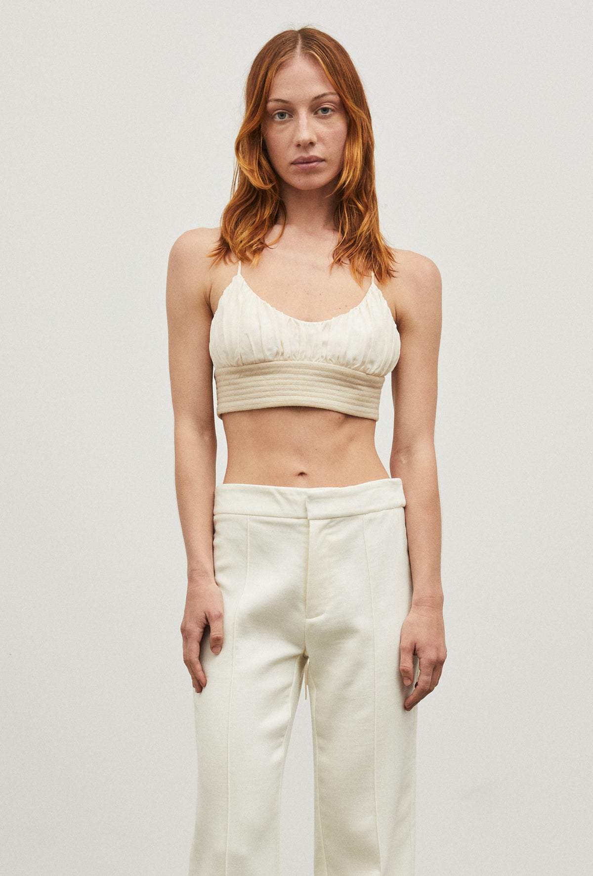 Let Go and Live Bralette Oat