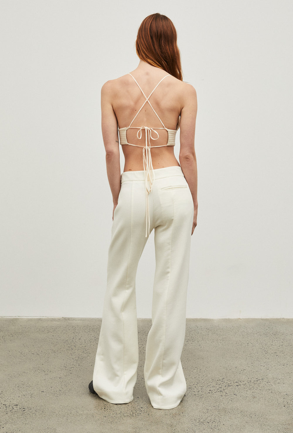 Let Go and Live Bralette Oat
