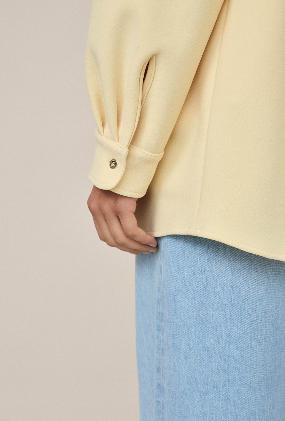 Cocos Oversized Shirt Butter