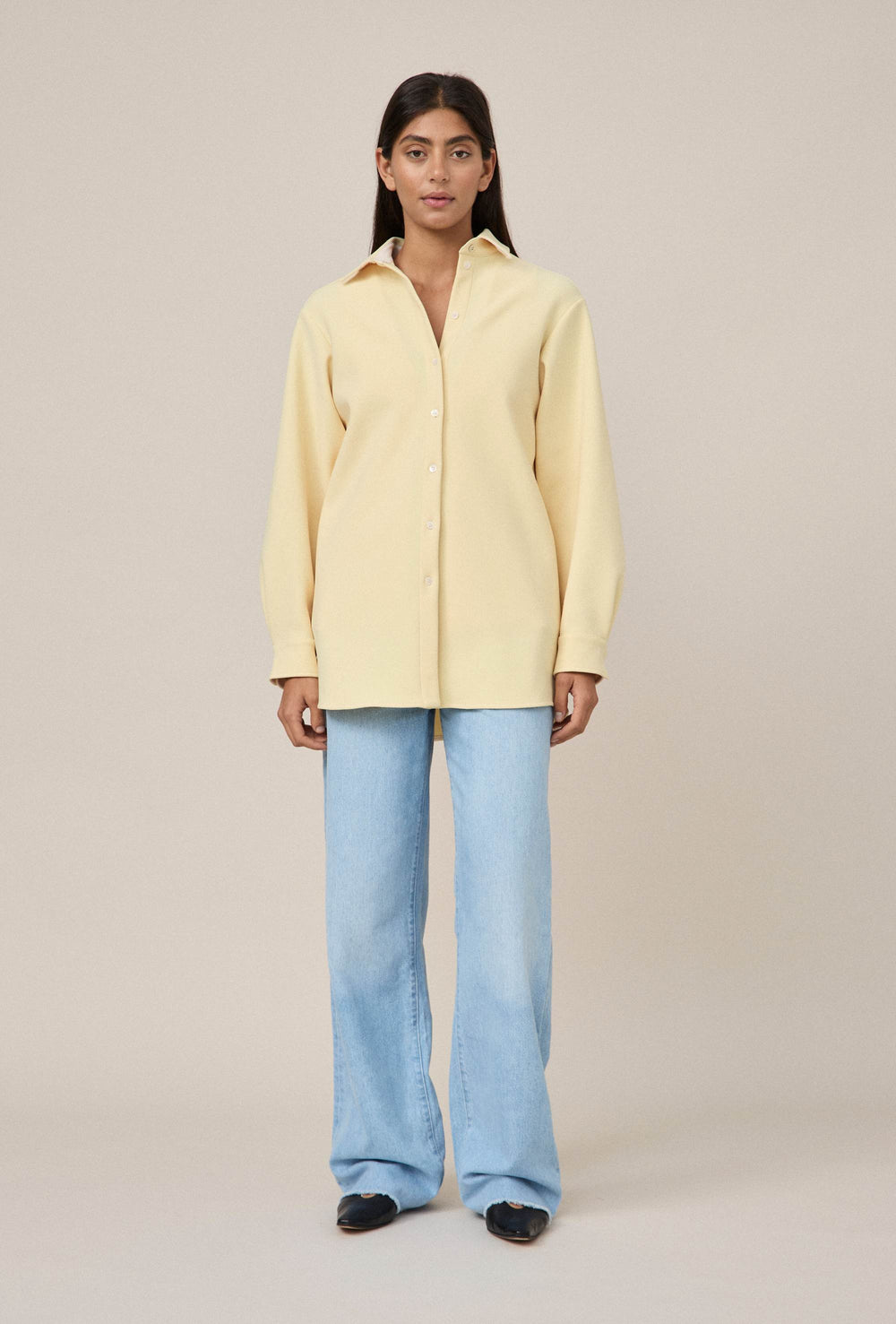 Cocos Oversized Shirt Butter
