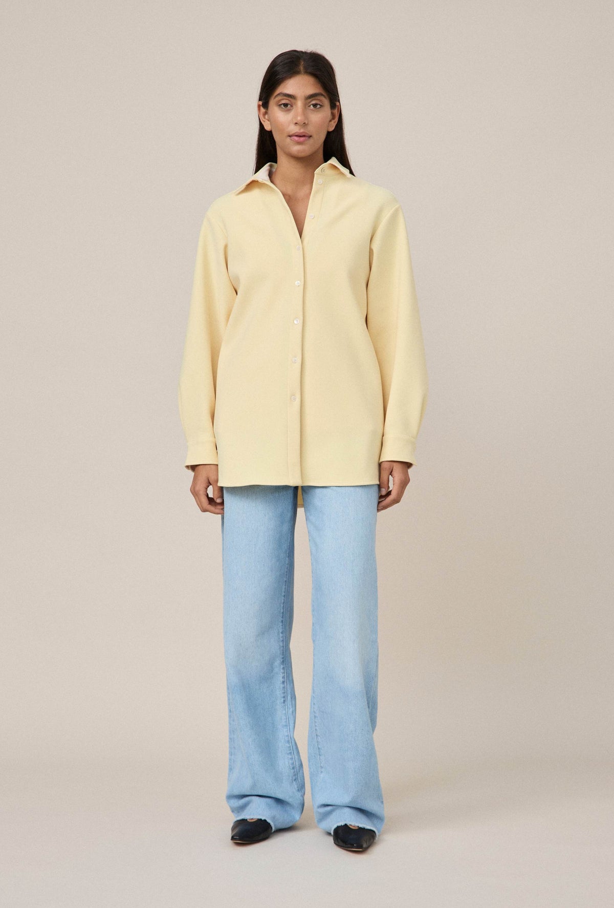 Cocos Oversized Shirt Butter