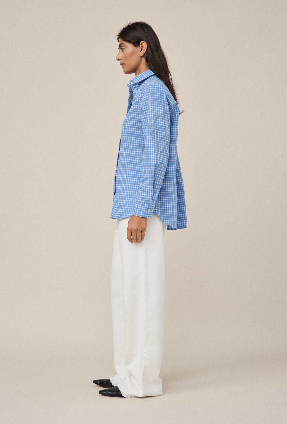 Signature Shirt Blue Check