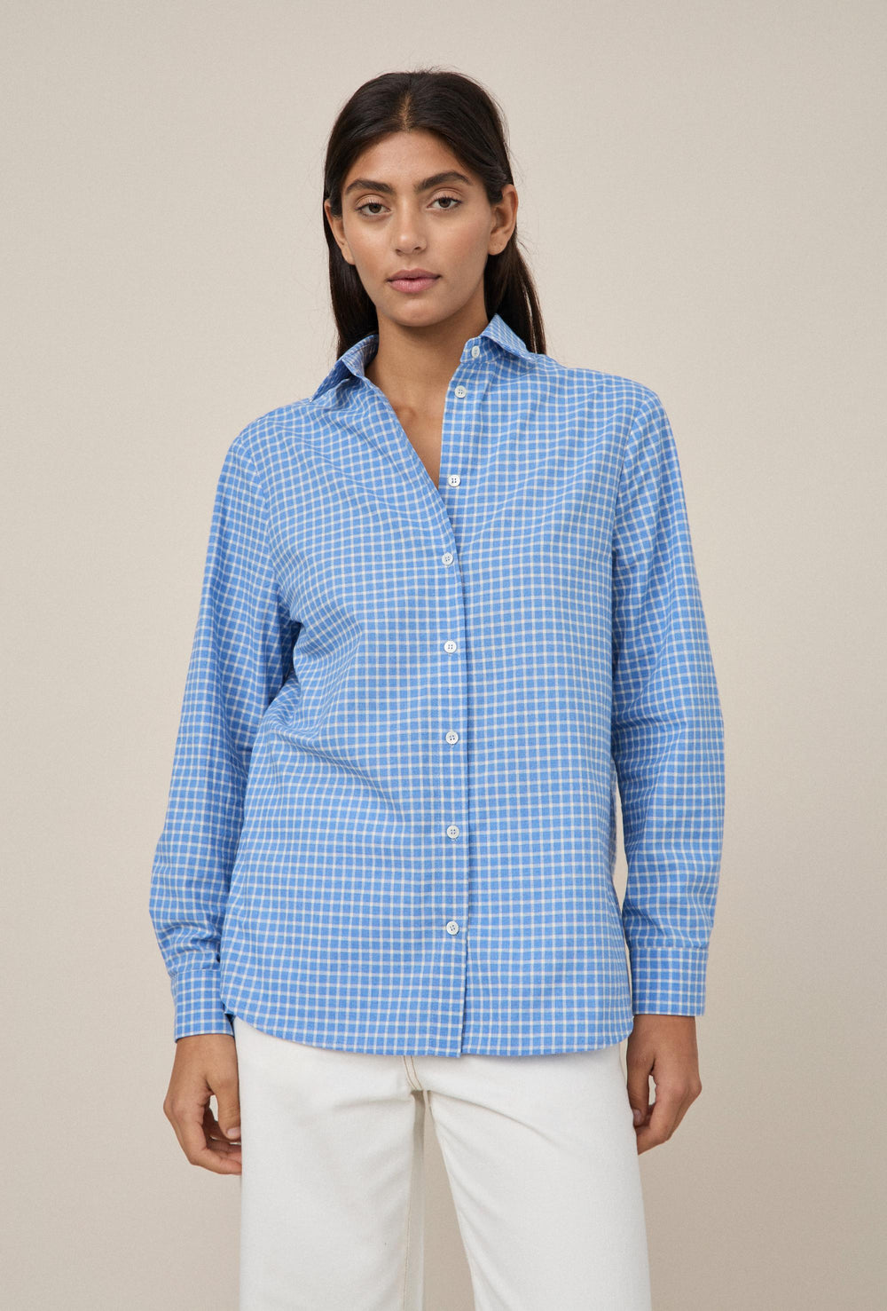 Signature Shirt Blue Check