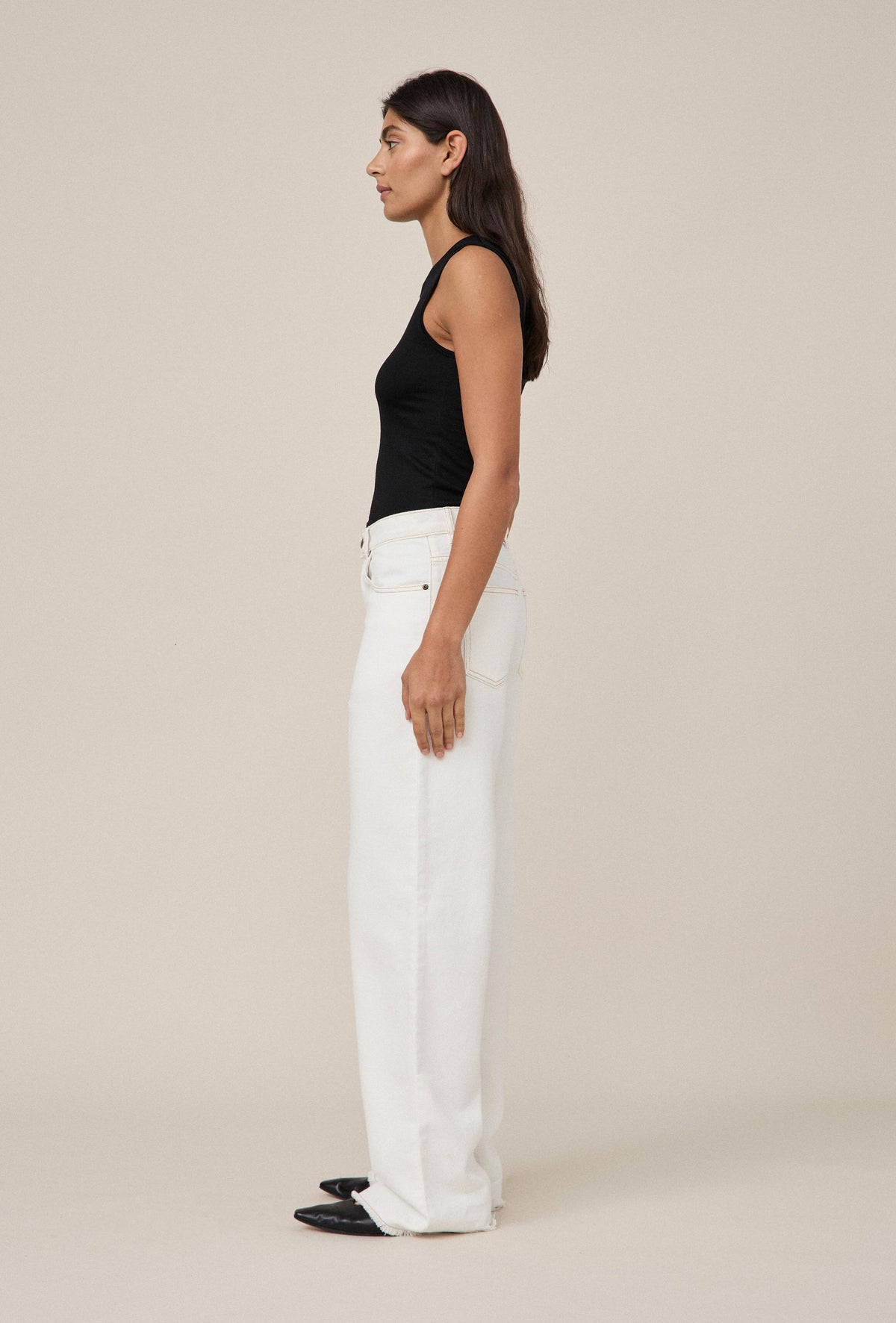 Sleeveless Merino Top