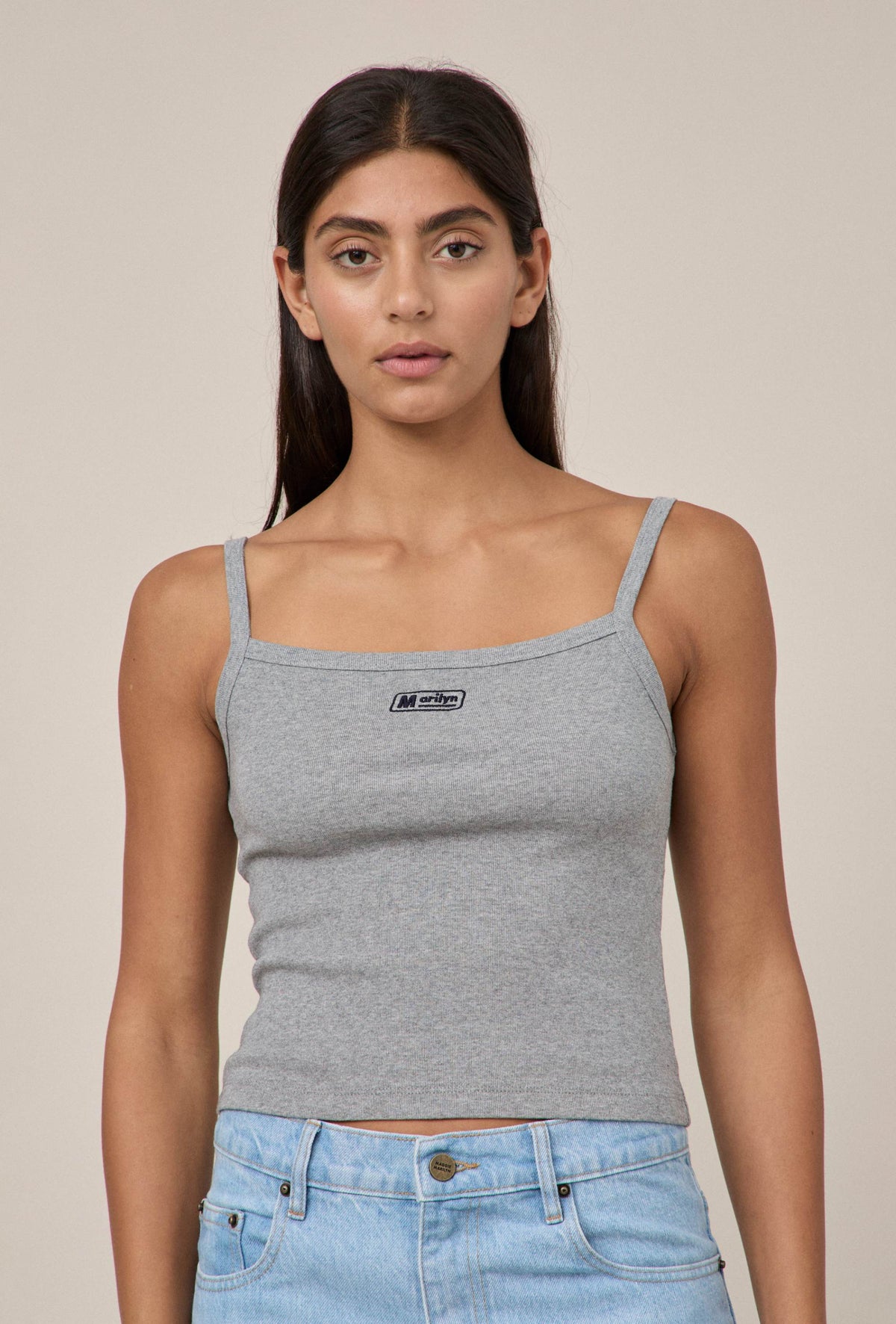 Marilyn Singlet Grey