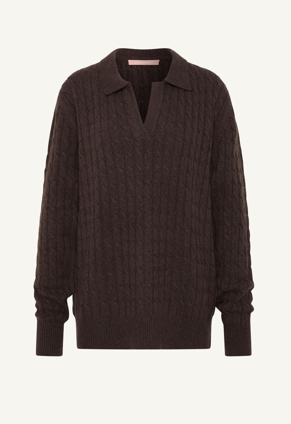 Slow Sundays Cableknit Polo