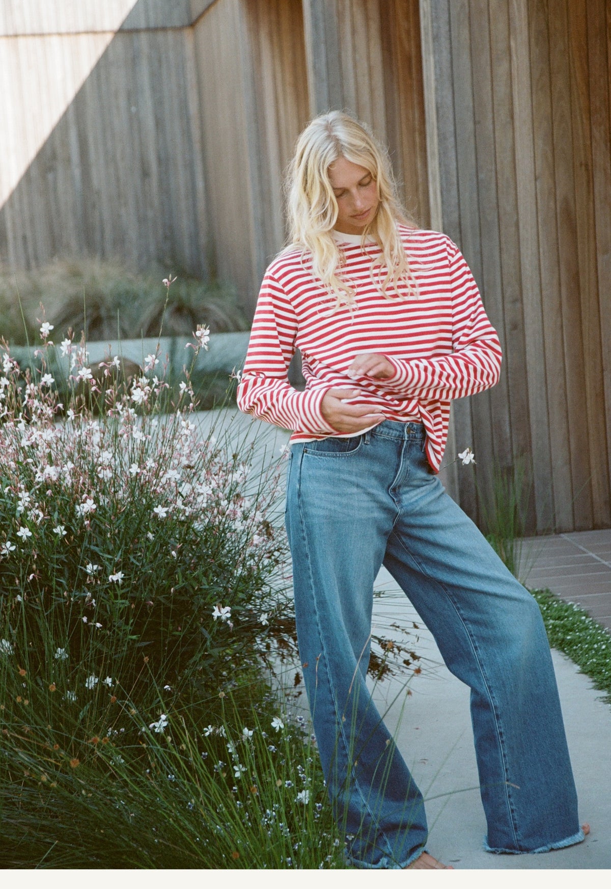 Long Sleeve Breton Tee