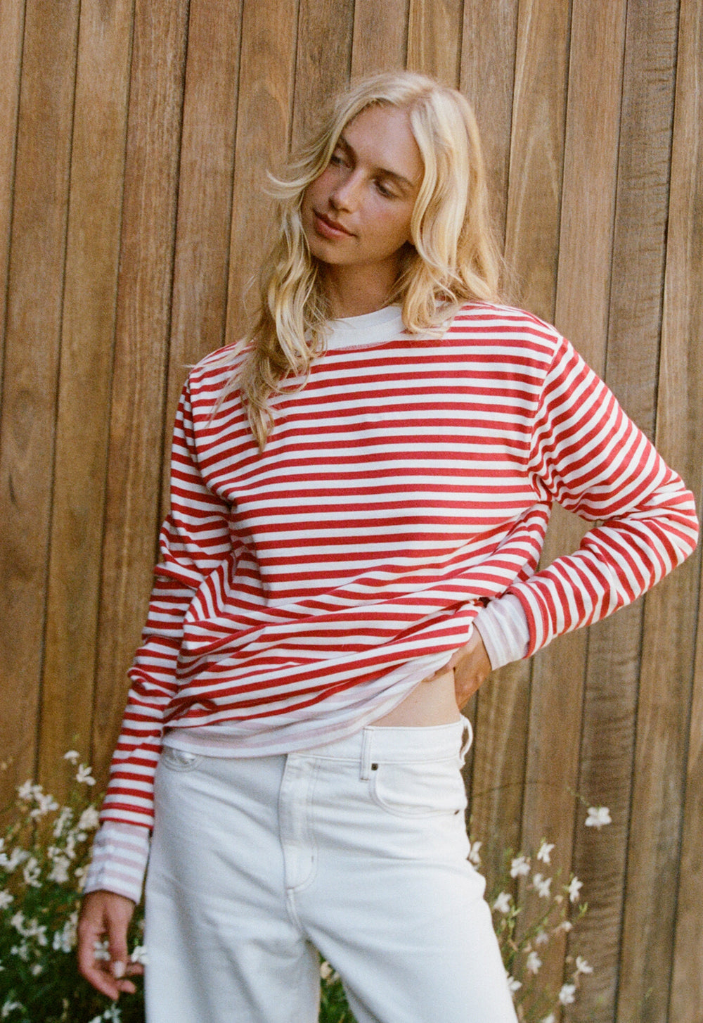 Long Sleeve Breton Tee