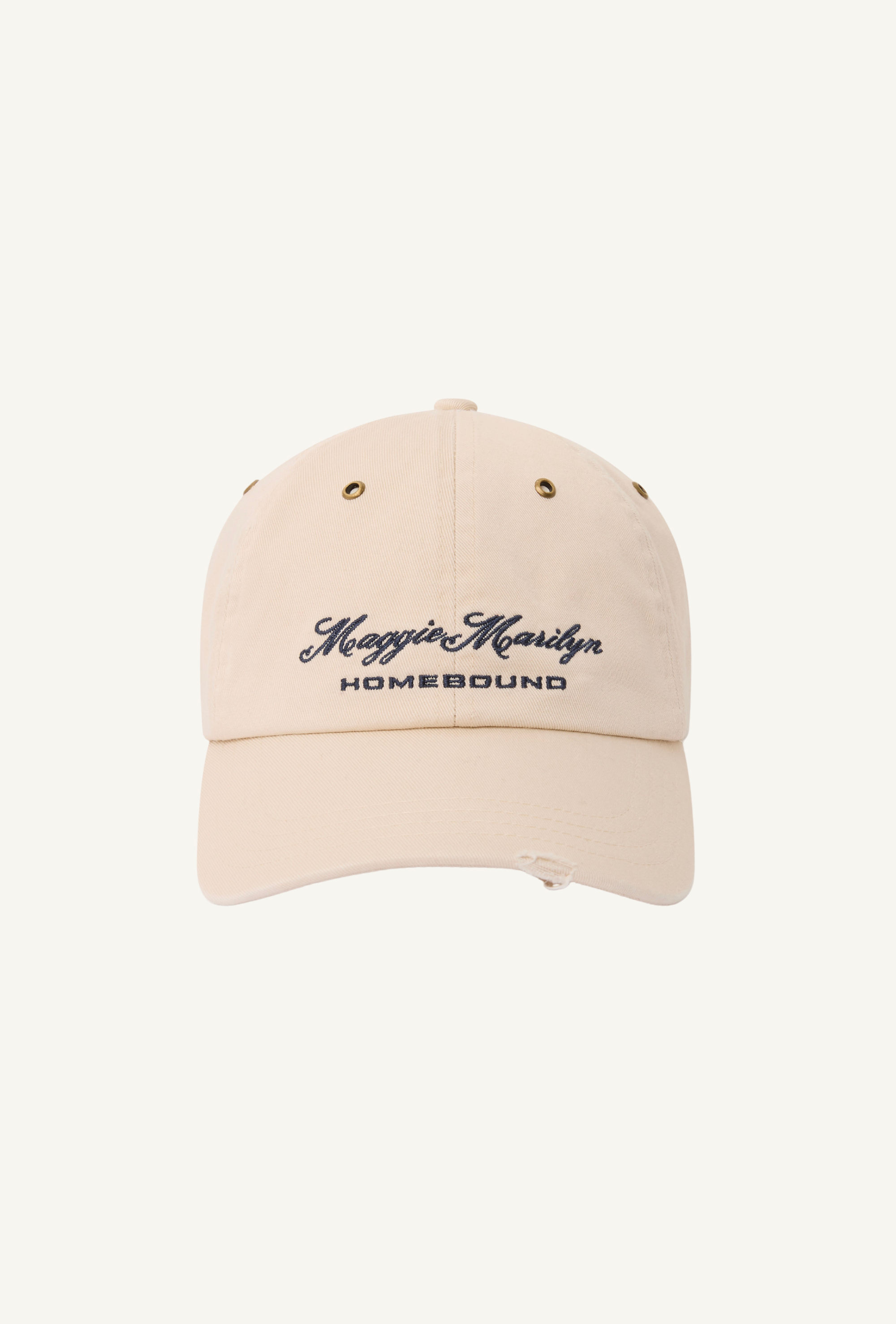 Mary logo cap beige andmary カテゴリー 【公式通販】