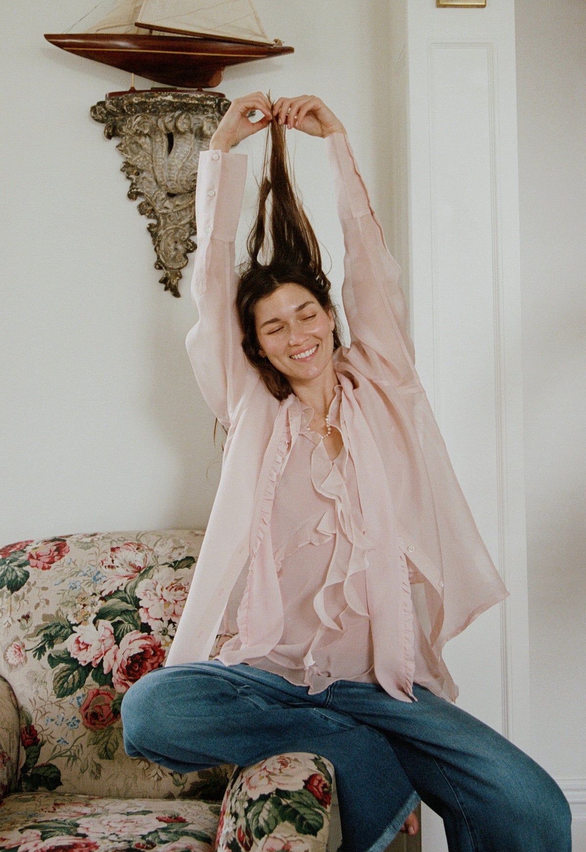 You Remind Me Of A Sunday Shirt-Blush Milk