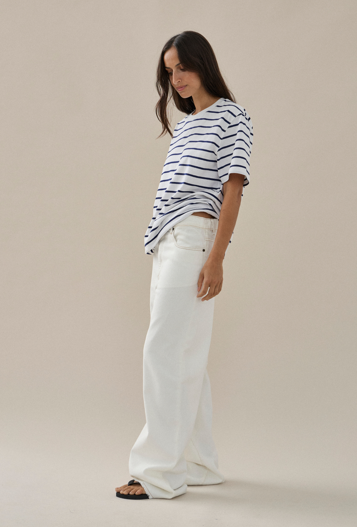 Short Sleeve Breton Tee