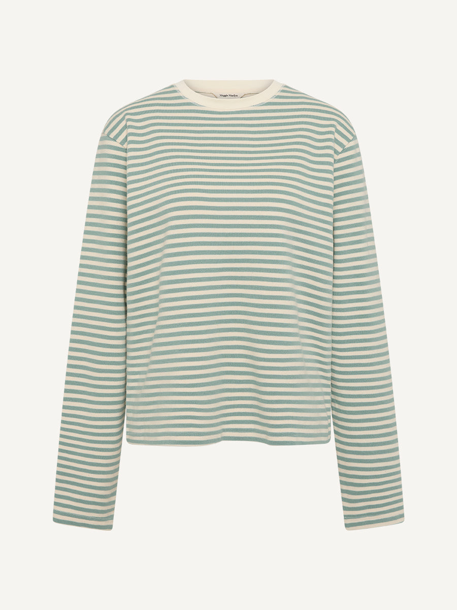 Long Sleeve Breton Pullover