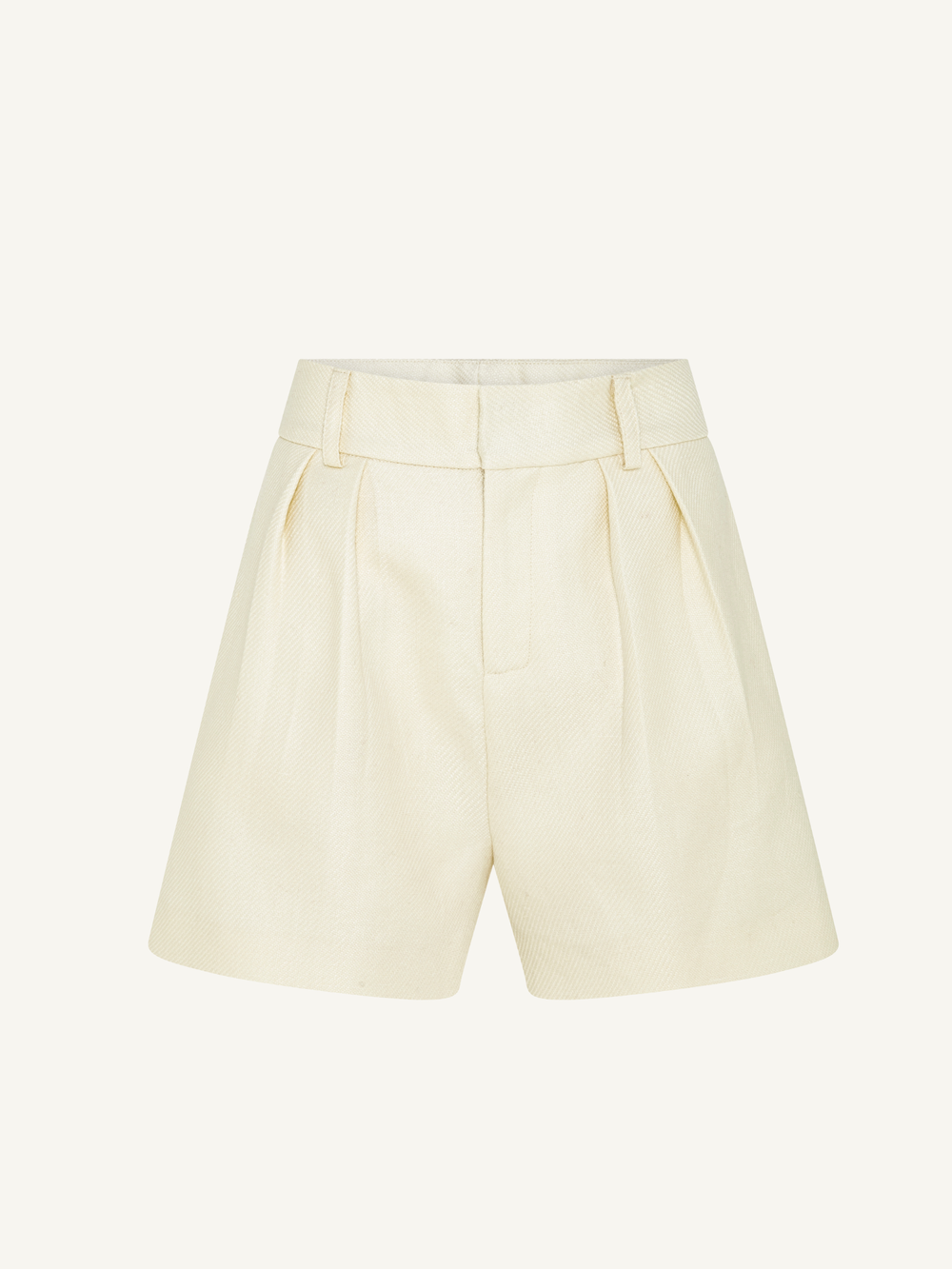 Bobbi Boyfriend Short Ivory