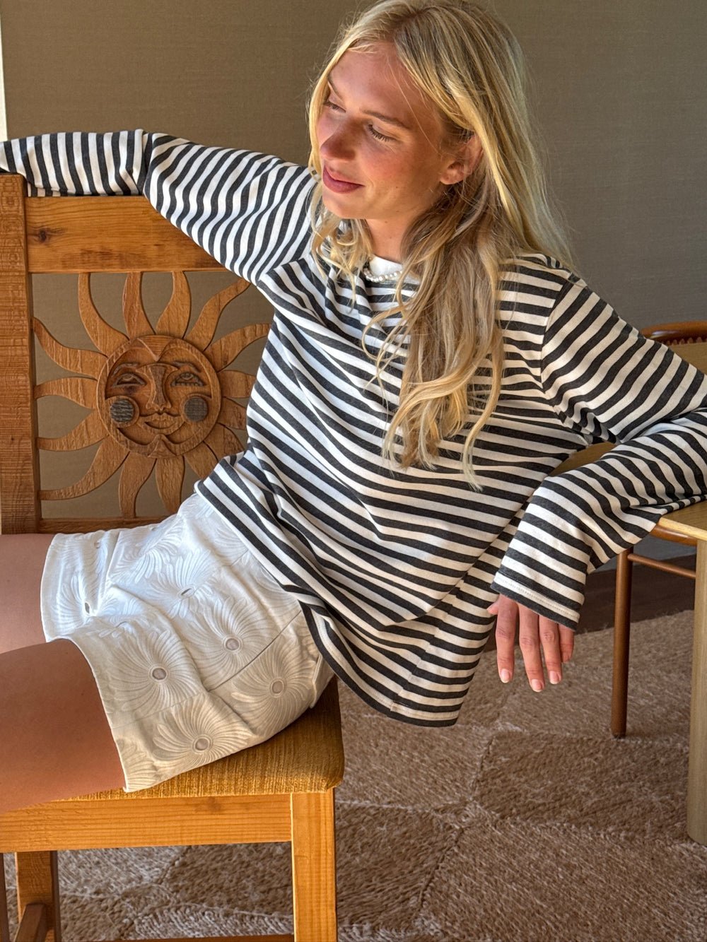 Long Sleeve Breton Tee