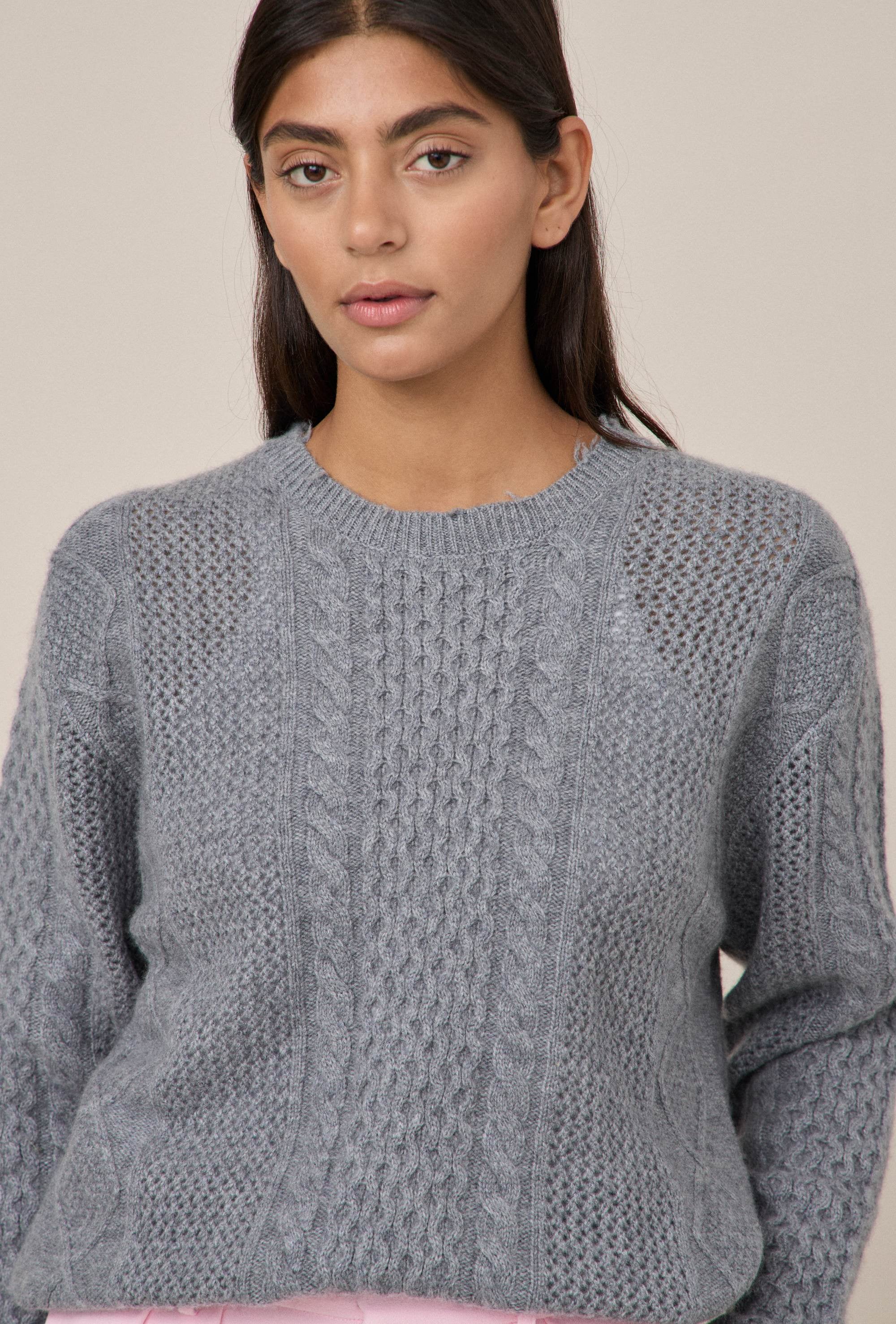 Better With Age Knit Grey in Grey | Maggie Marilyn