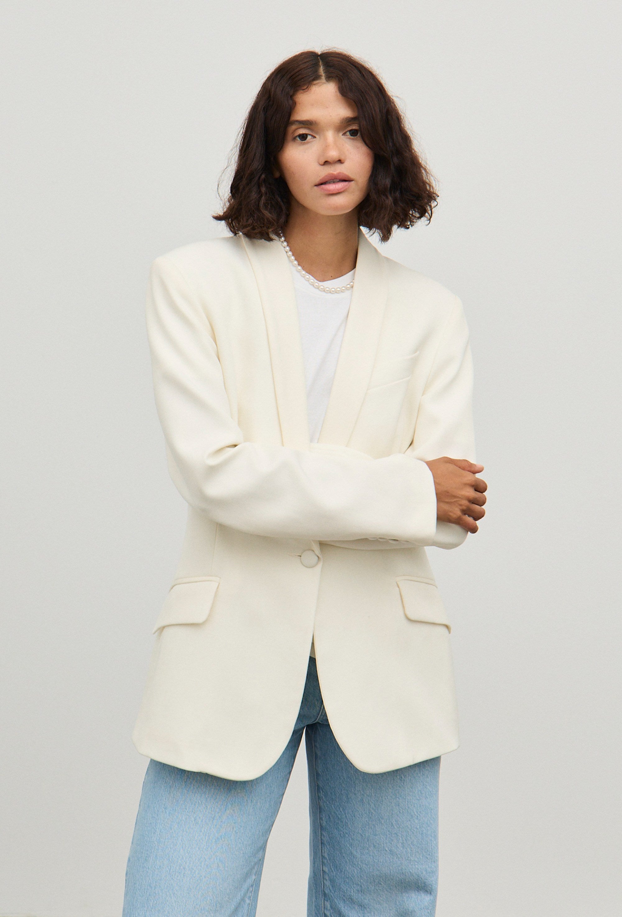 White evening jacket on sale ladies