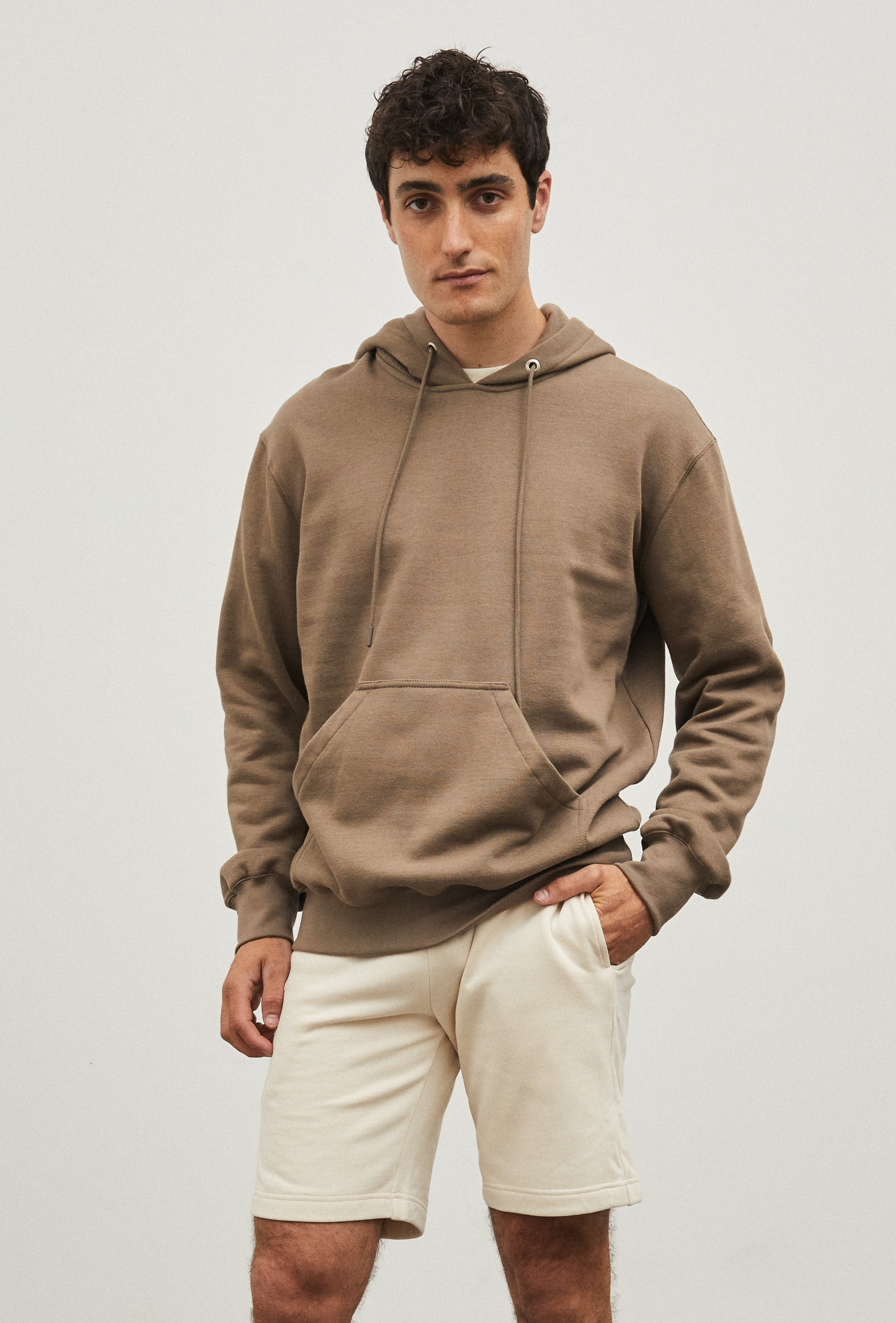 Tan colour hoodie new arrivals