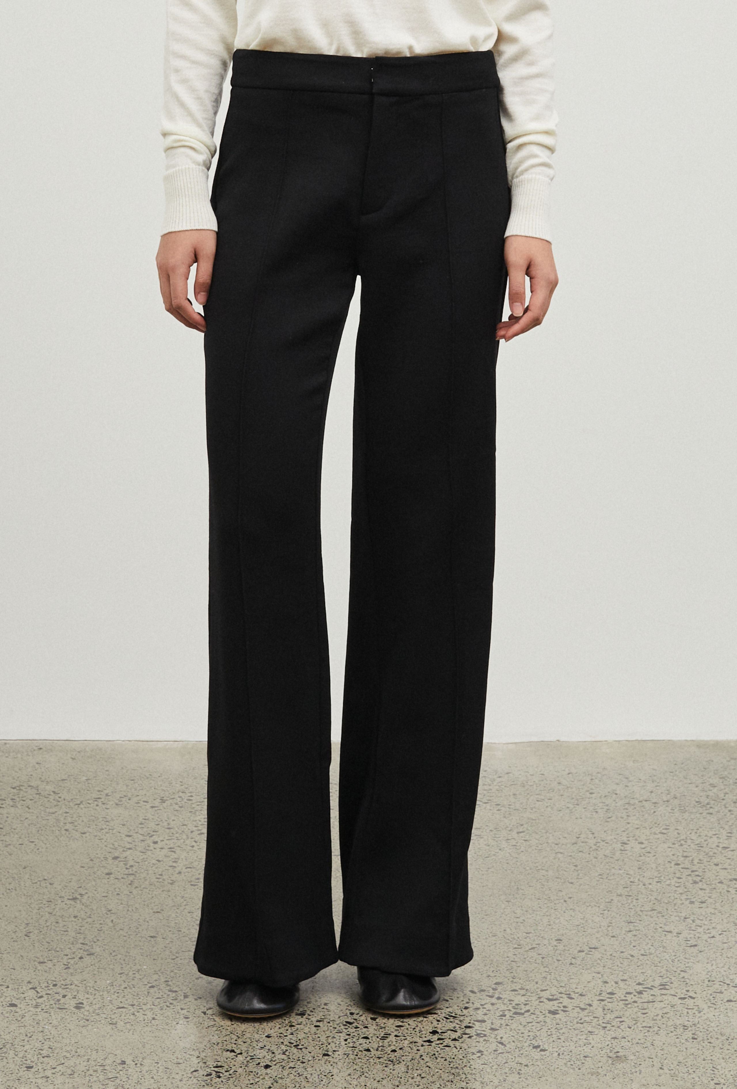 Tailored black clearance trousers