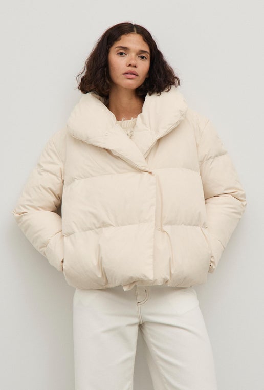 The Beyond Puffer in Cream | Maggie Marilyn